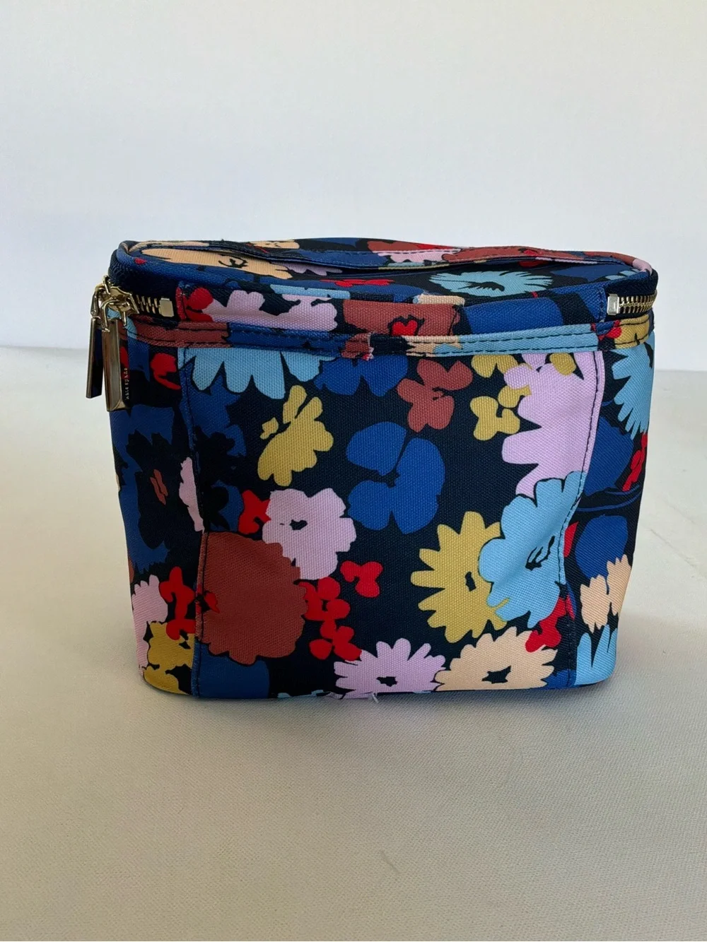 Kate Spade New York Floral Travel Cosmetic Train Case Makeup Organizer
